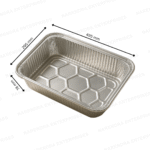 Full Deep ( 9000 ML) Rectangluar Aluminium Container - Image 3