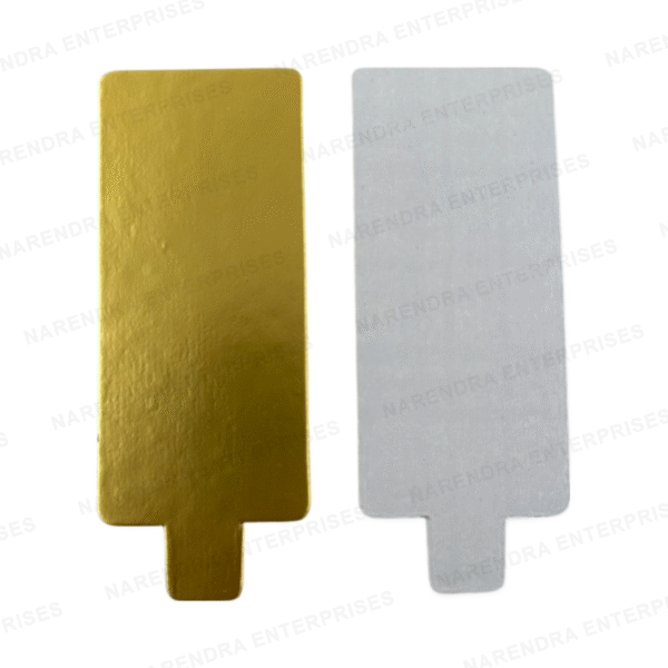 Rectangle Pastry Base Long - 5.5 x 14 cm - Image 1