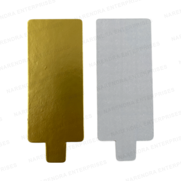 Rectangle Pastry Base Small - 5.5 x 12 cm - Image 1