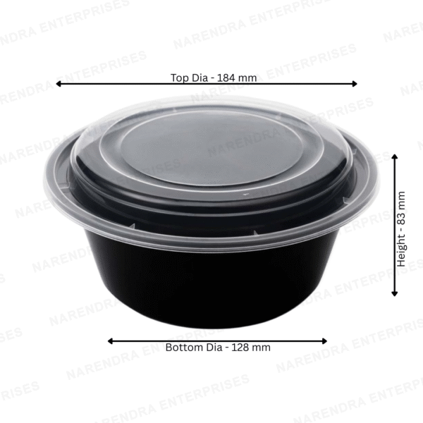 RO 40 (1200 ML ) Plastic Container - Image 2