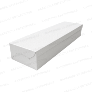 Single Dosa box White + Silver Lamination