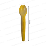 160 MM Kraft Paper Spork - Image 2