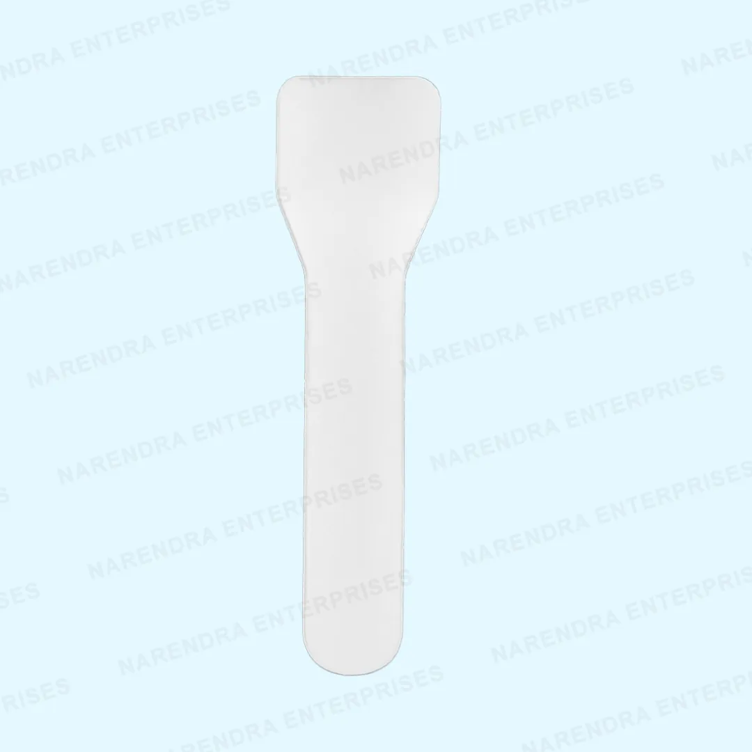 White Paper Icecream Spoon