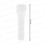White Paper Icecream Spoon - Image 3