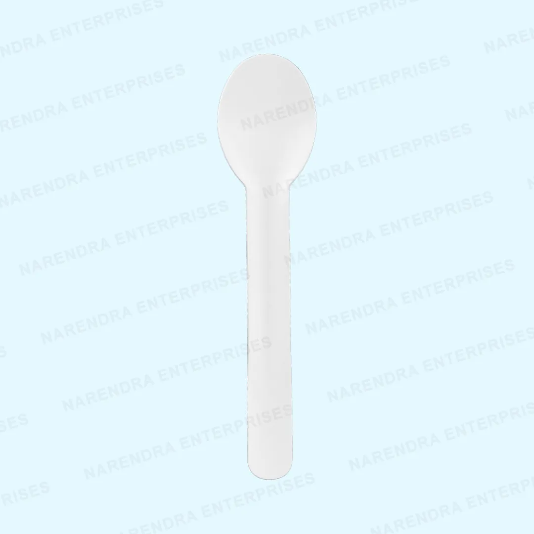 White Paper Spoon